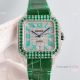 AAA Grade Replica Cartier Santos 100 Rainbow Dial Diamond Pave Watches 8215 Movement (5)_th.jpg